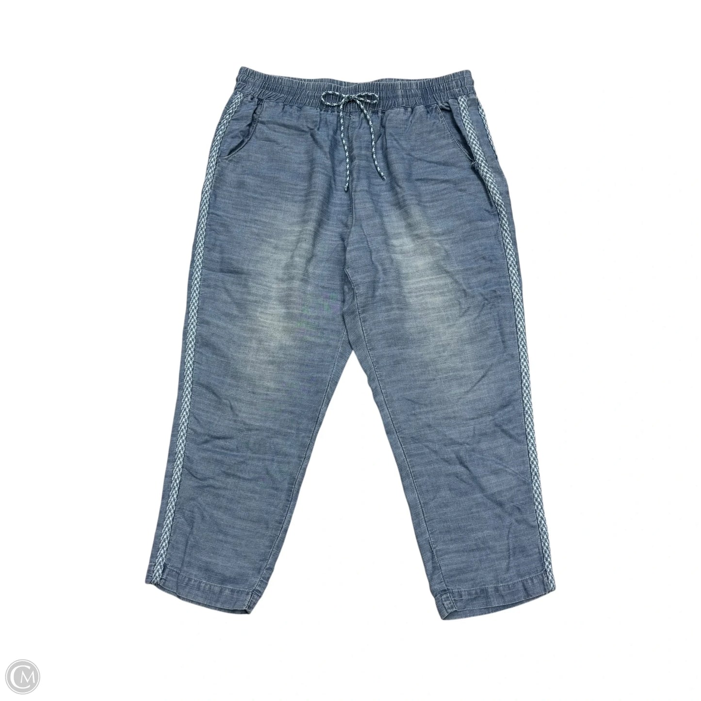 Pants Joggers By Philosophy In Blue Denim, Size: M