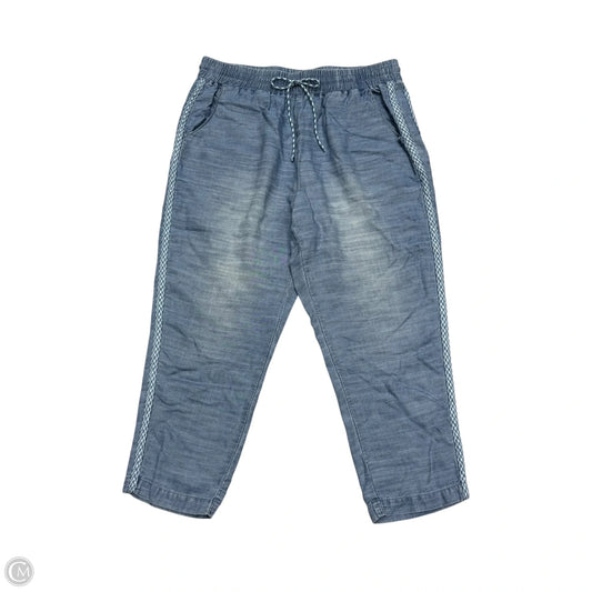 Pants Joggers By Philosophy In Blue Denim, Size: M