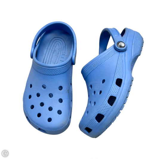 Sandals Sport By Crocs In Blue, Size: 7