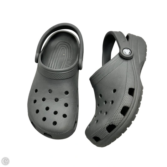 Sandals Sport By Crocs In Grey, Size: 6