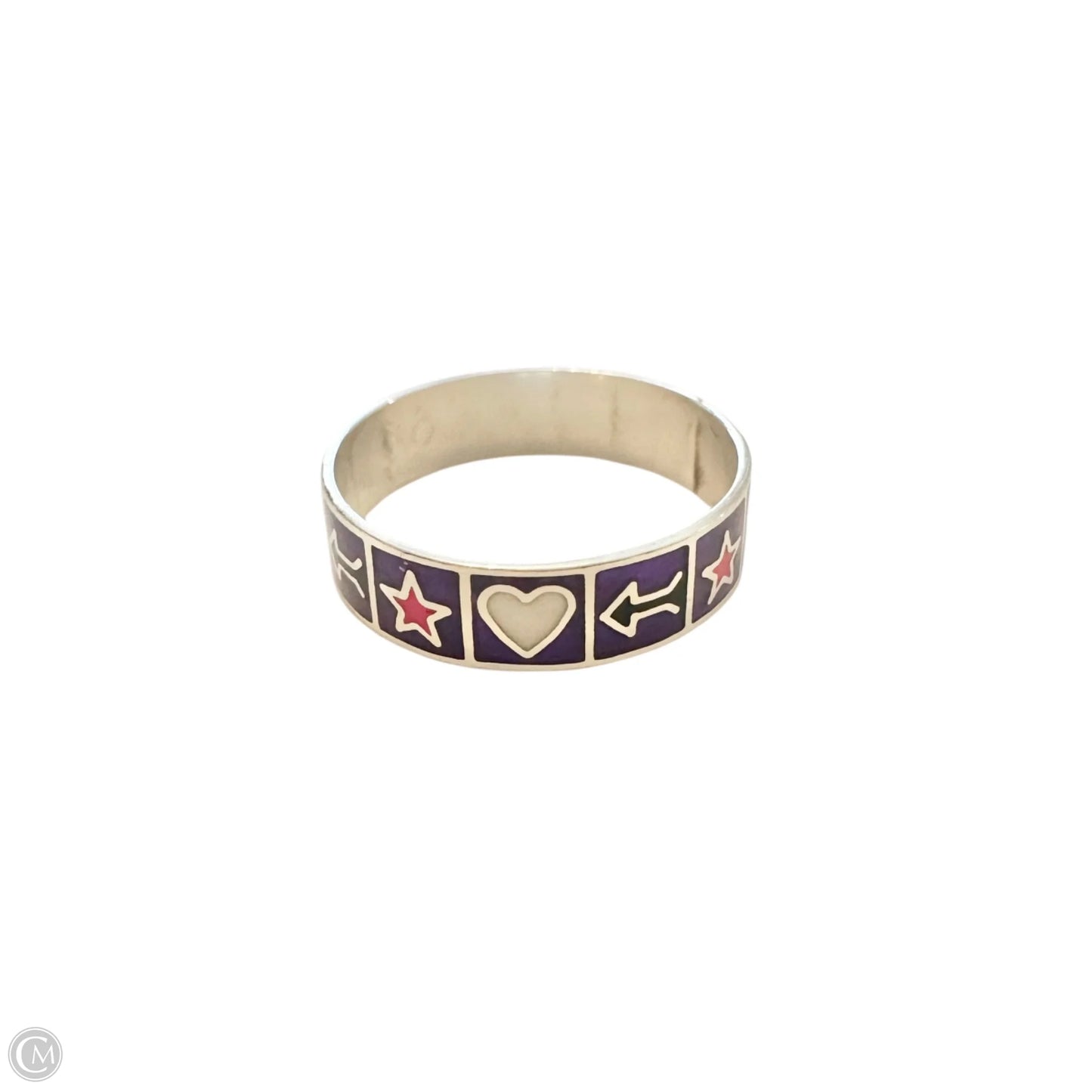 Ring Sterling Silver Size: 5.5