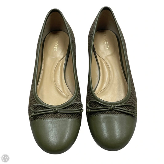 Shoes Flats By Talbots In Green, Size: 8.5
