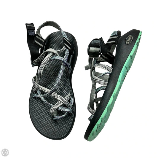 Sandals Sport By Chacos In Black & Grey, Size: 8