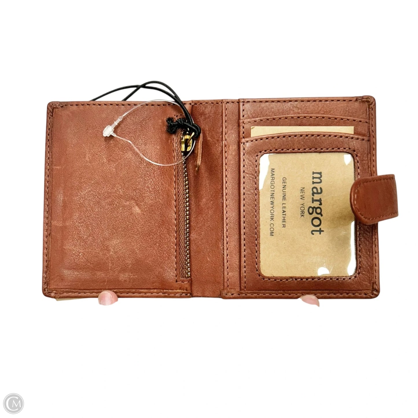 Wallet Leather By Margot, Size: Small