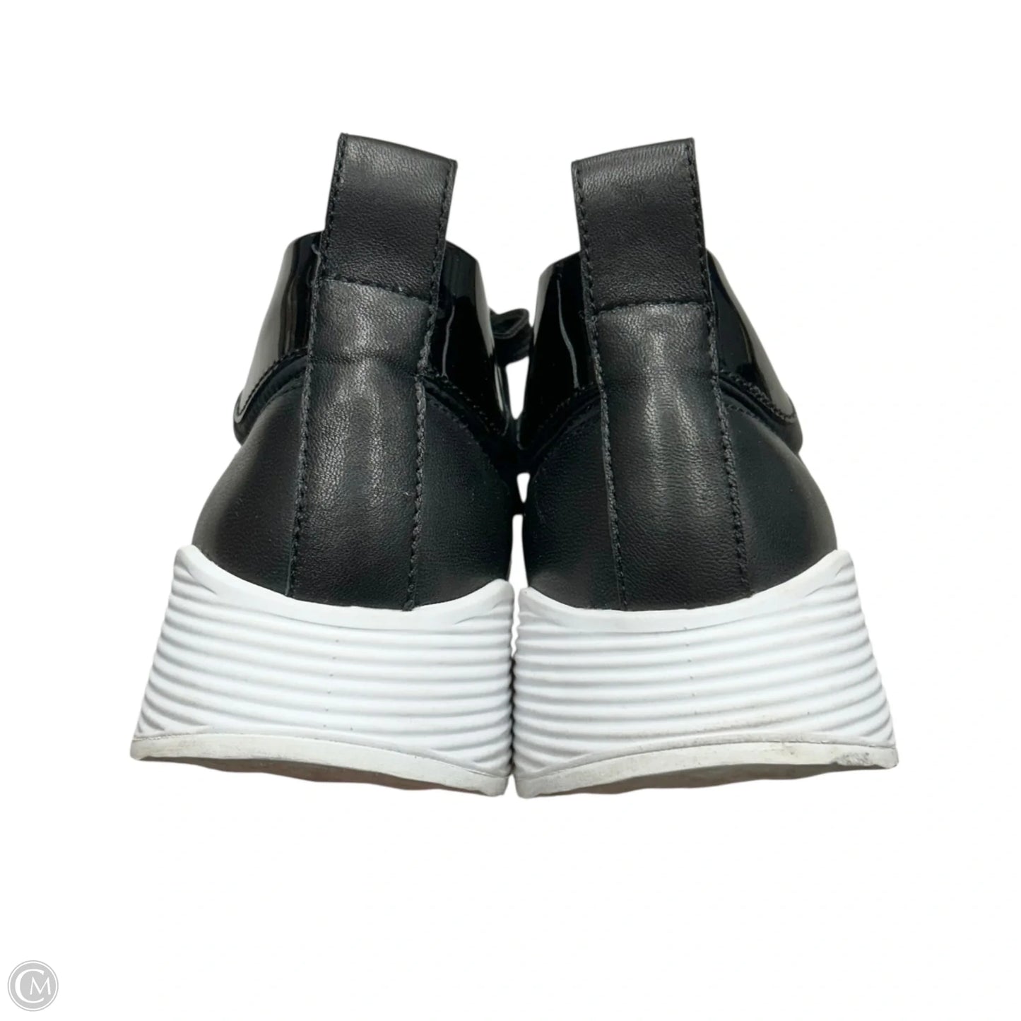 Shoes Athletic By Vaneli In Black & White, Size: 7.5