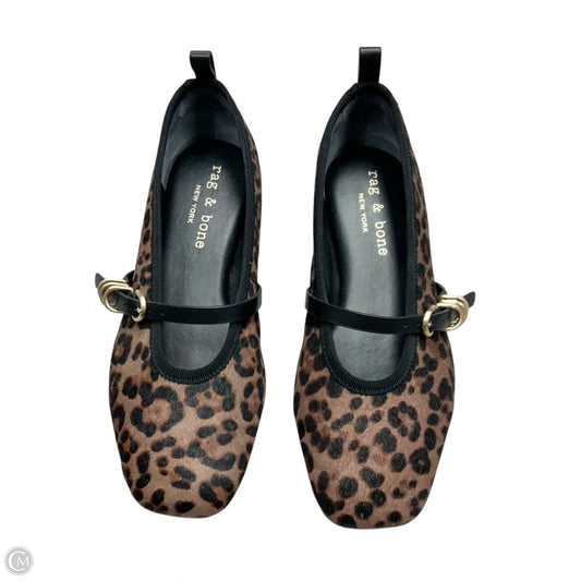 Shoes Flats By Rag And Bone In Leopard Print, Size: 6