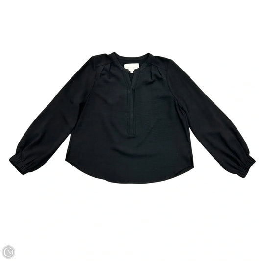 Top Long Sleeve By Brochu Walker In Black, Size: M