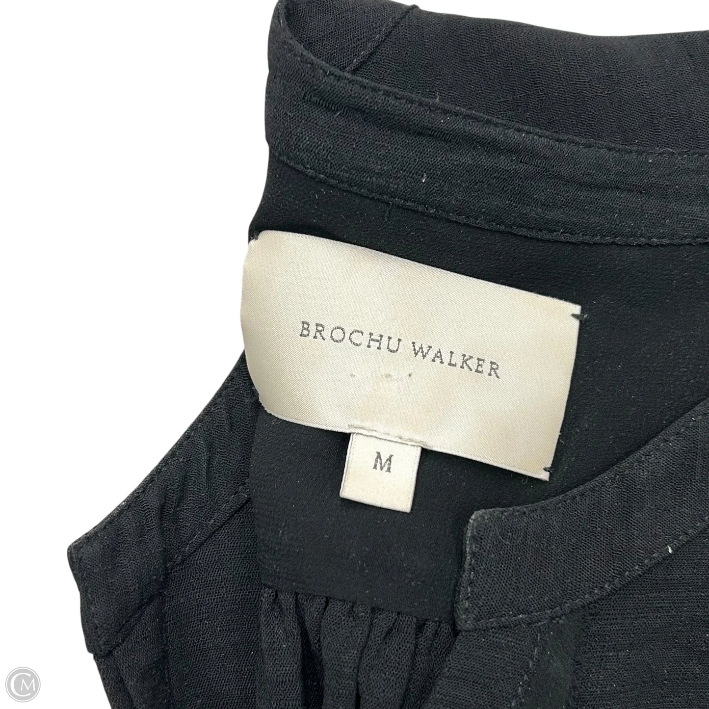 Top Long Sleeve By Brochu Walker In Black, Size: M