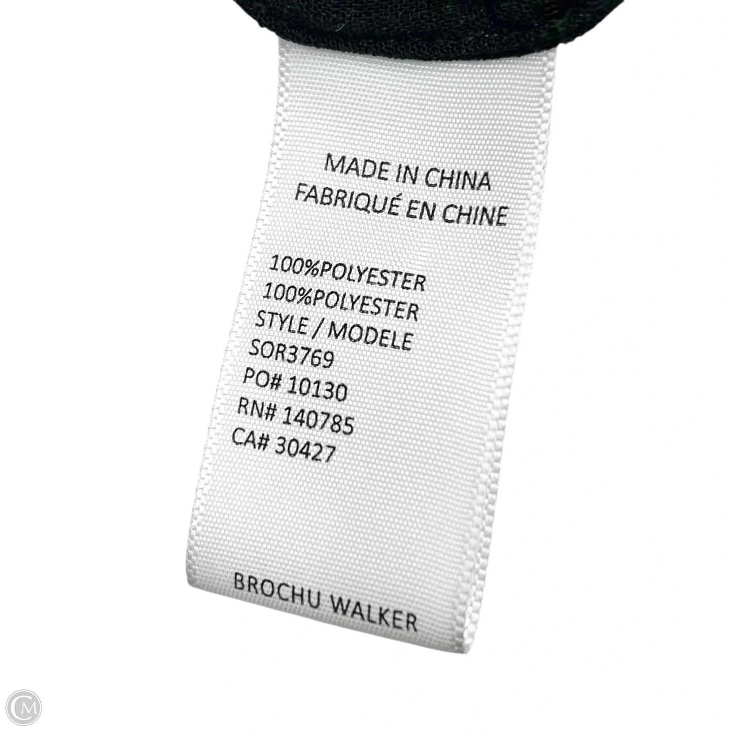 Top Long Sleeve By Brochu Walker In Black, Size: M