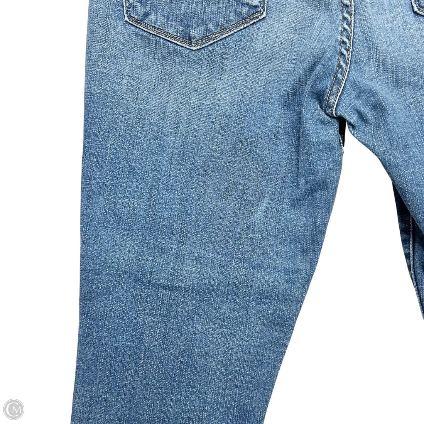 Jeans Skinny By Frame In Blue Denim, Size: 12