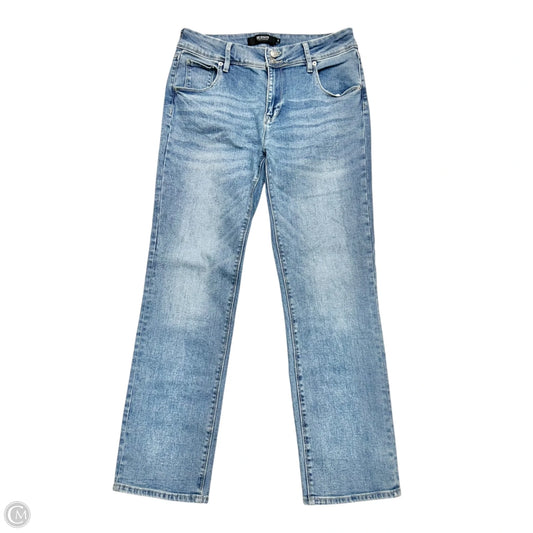 Jeans Boot Cut By Hudson In Blue Denim, Size: 8