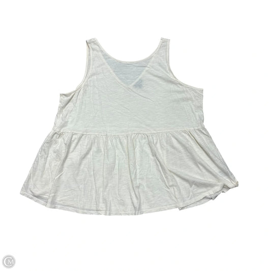 Tank Top By Torrid In Cream, Size: 3x