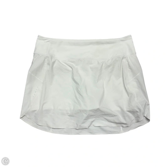Athletic Skirt By Athleta In White, Size: Xl
