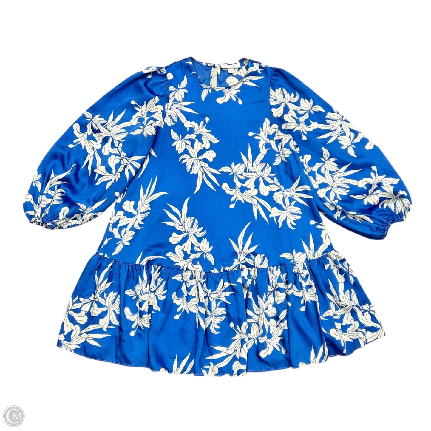 Dress Casual Short By Target x Alexis In Blue & White, Size: S