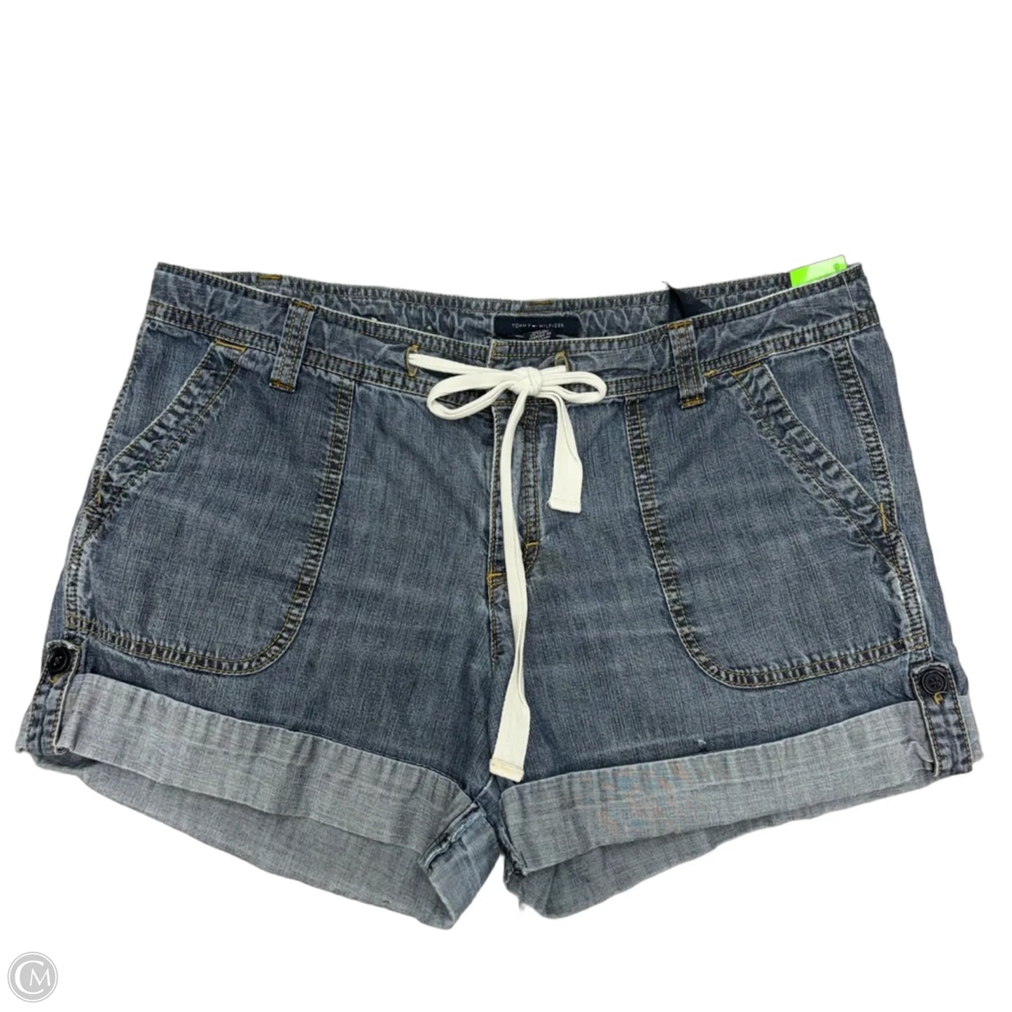 Shorts By Tommy Hilfiger In Blue Denim, Size: 12