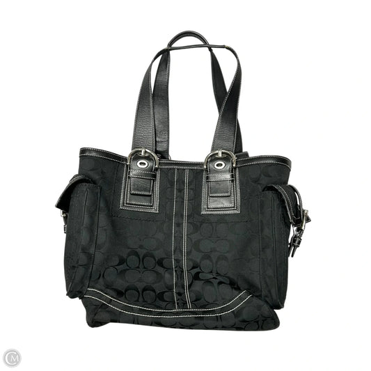 Tote Designer By Coach, Size: Medium