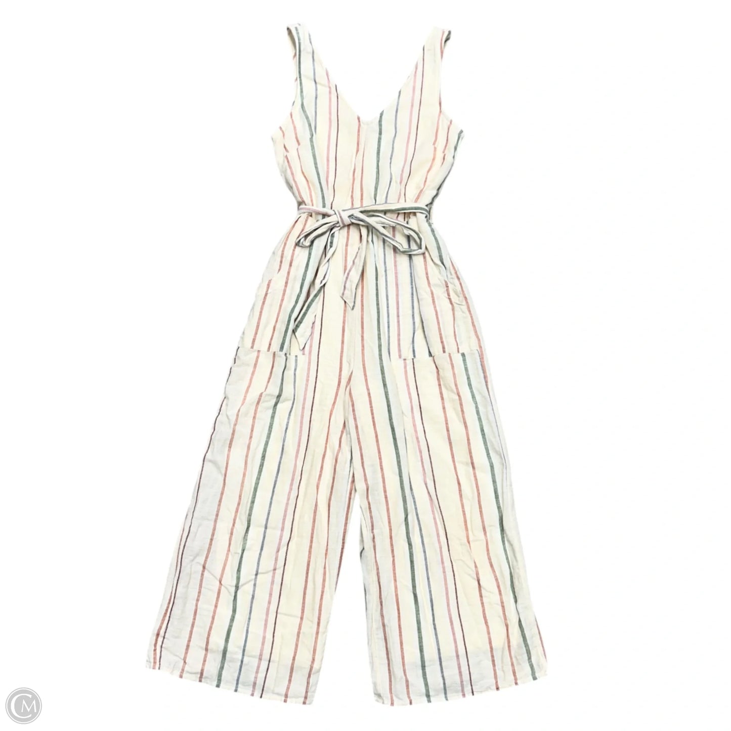 Jumpsuit By American Eagle In Striped Pattern, Size: S