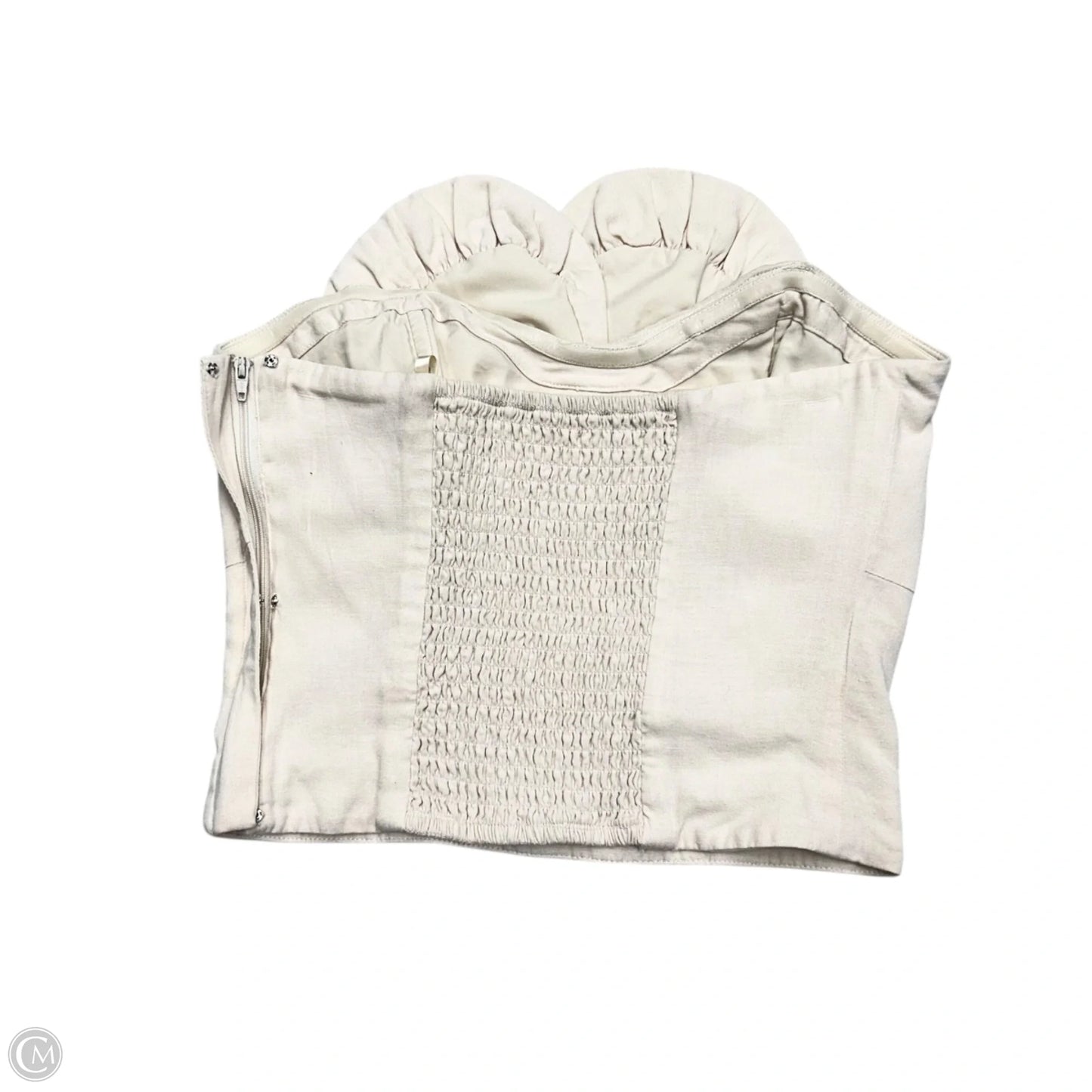 Top Sleeveless By Hutch In Cream, Size: Xs
