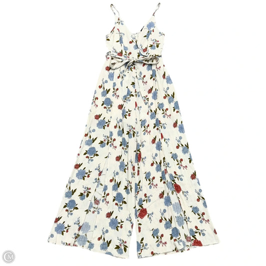 Jumpsuit By American Eagle In Floral Print, Size: Xs
