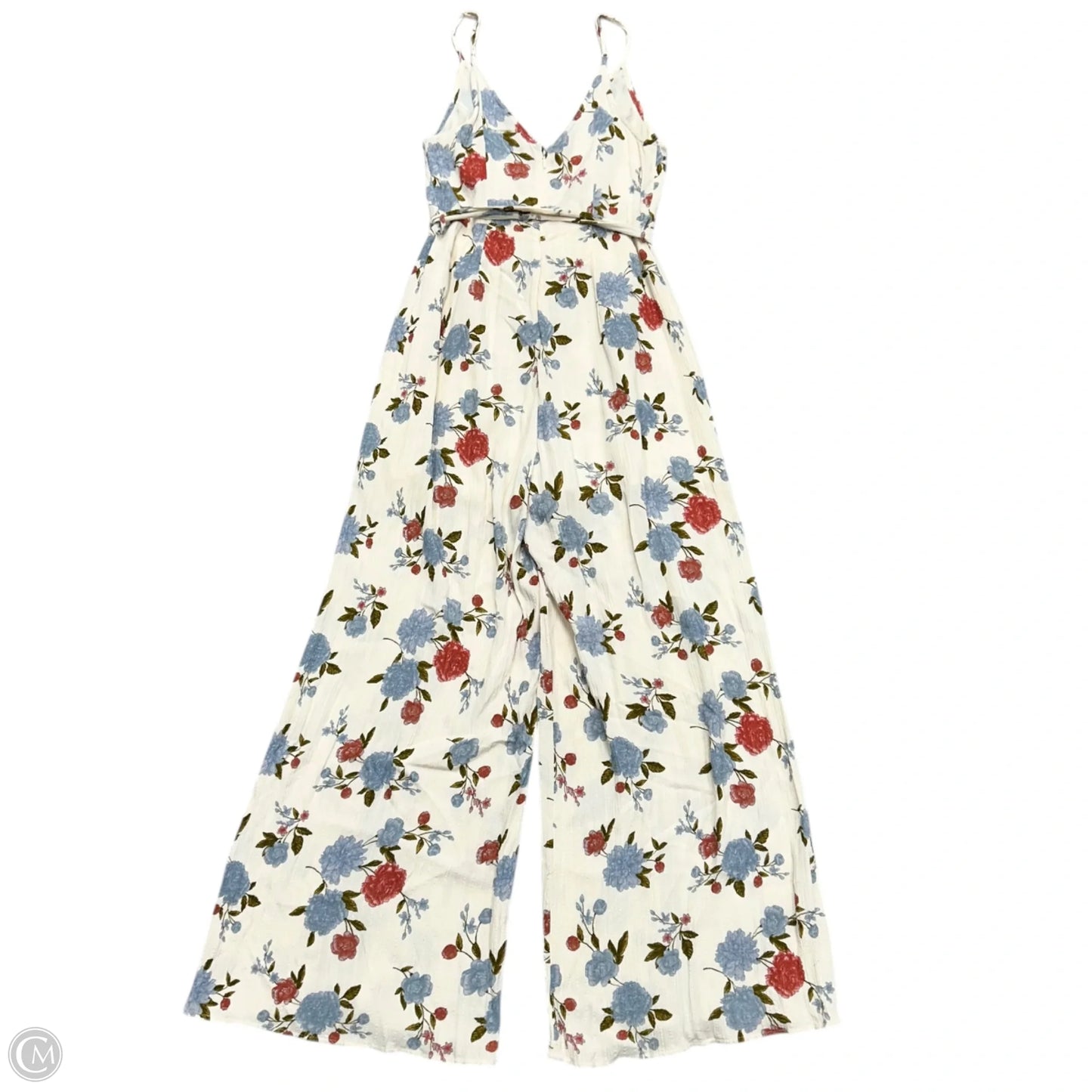 Jumpsuit By American Eagle In Floral Print, Size: Xs