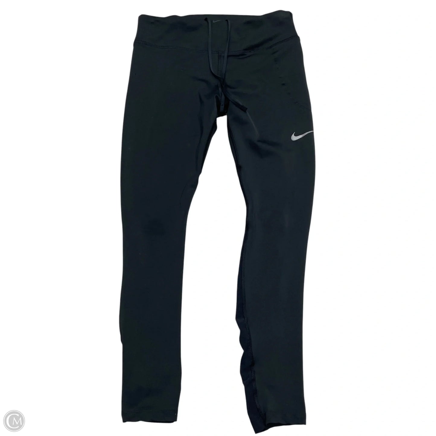 Athletic Leggings By Nike Apparel In Black, Size: M