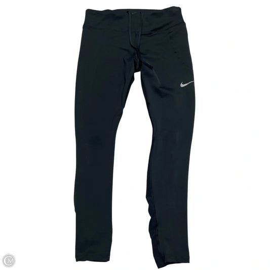 Athletic Leggings By Nike Apparel In Black, Size: M