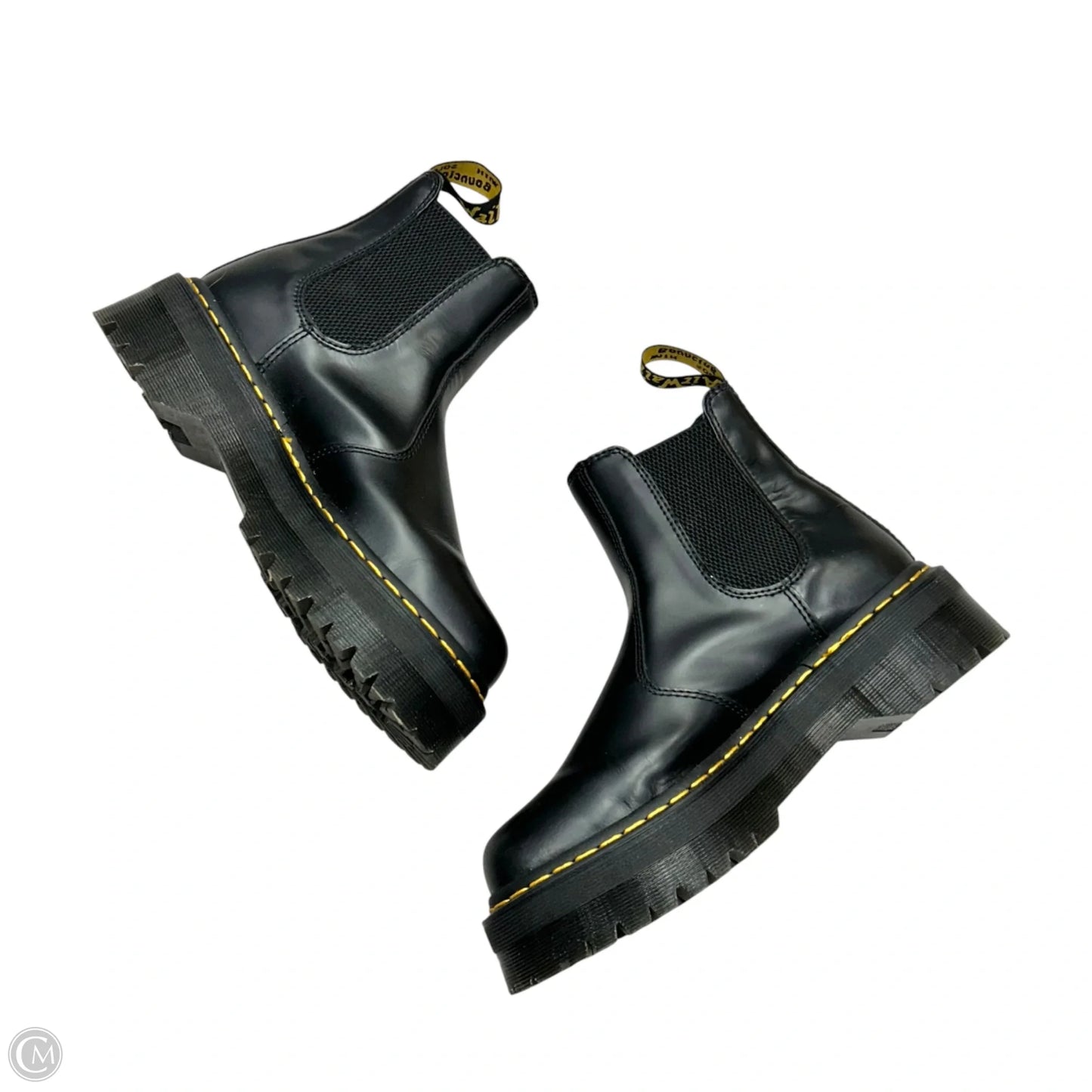 Boots Ankle Heels By Dr Martens In Black, Size: 9
