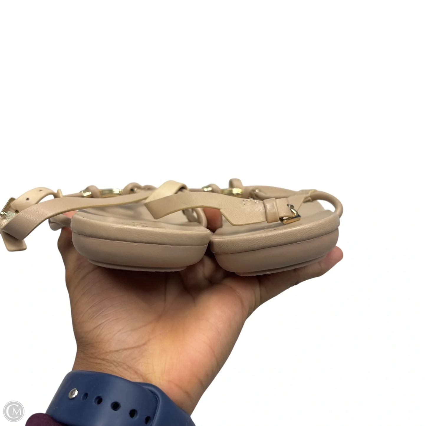 Sandals Flats By Apt 9 In Beige, Size: 9