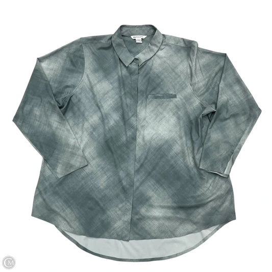 Top Long Sleeve By Athleta In Green, Size: 1x