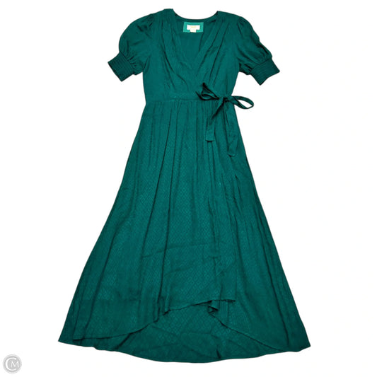 Dress Casual Midi By Maeve In Green, Size: Xs