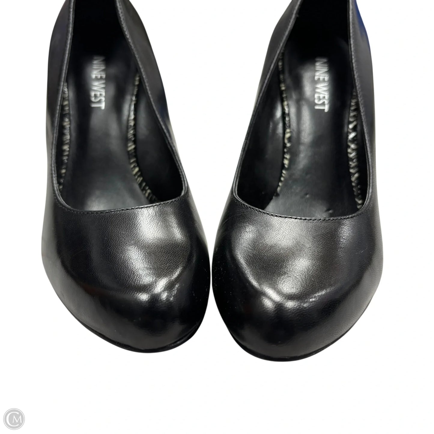 Shoes Heels Wedge By Nine West In Black, Size: 6.5