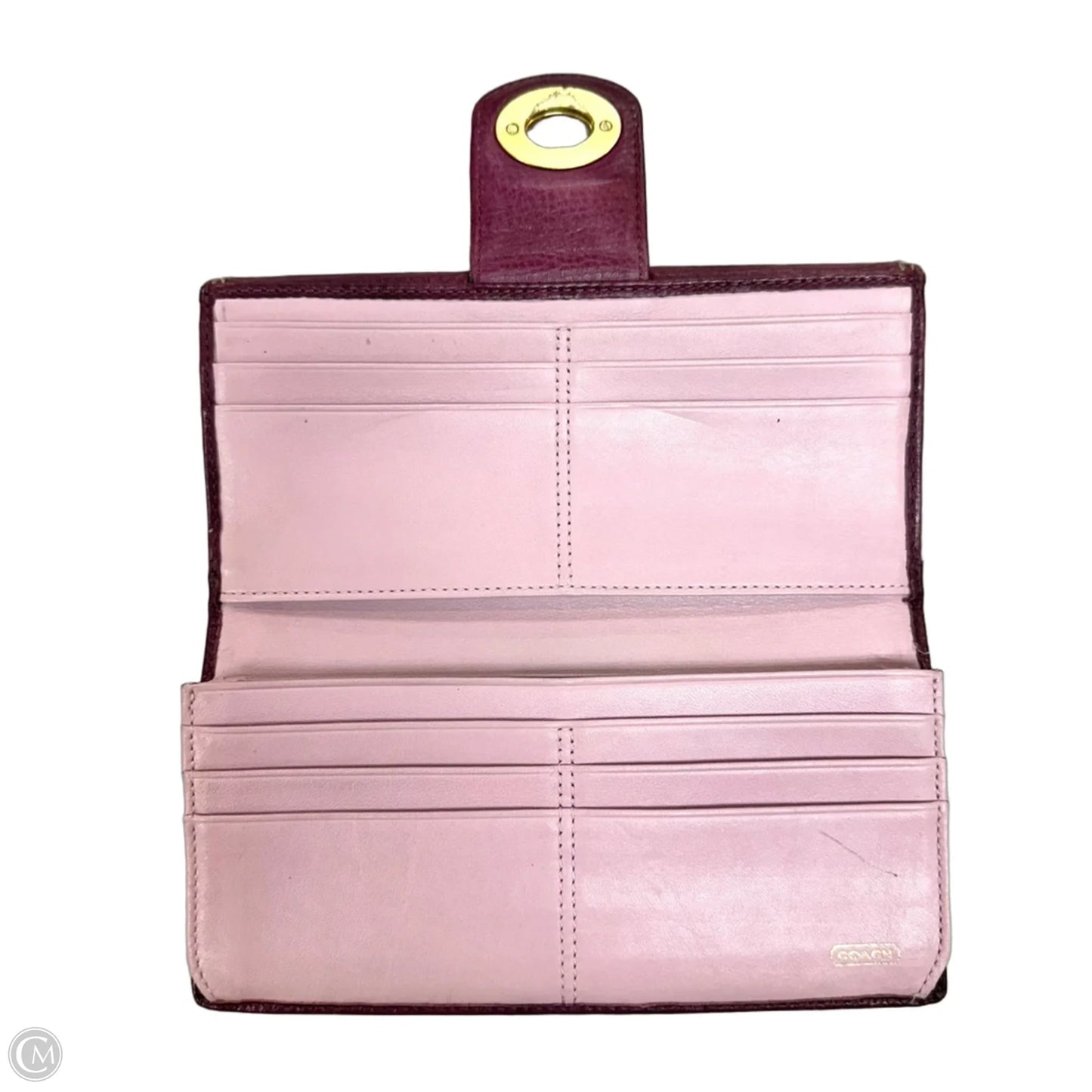 Wallet Designer By Coach, Size: Large