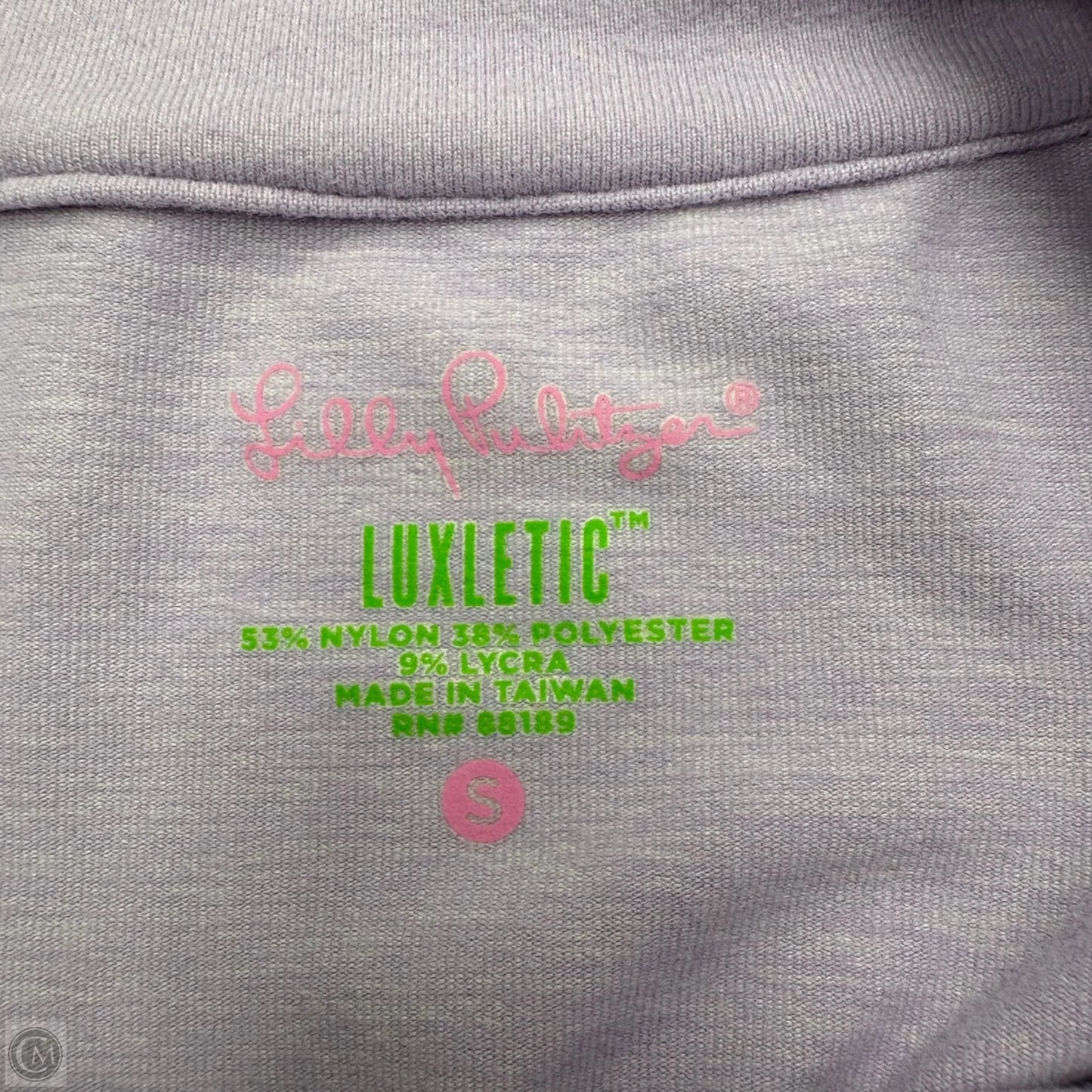 Top Long Sleeve Designer By Lilly Pulitzer In Purple, Size: S