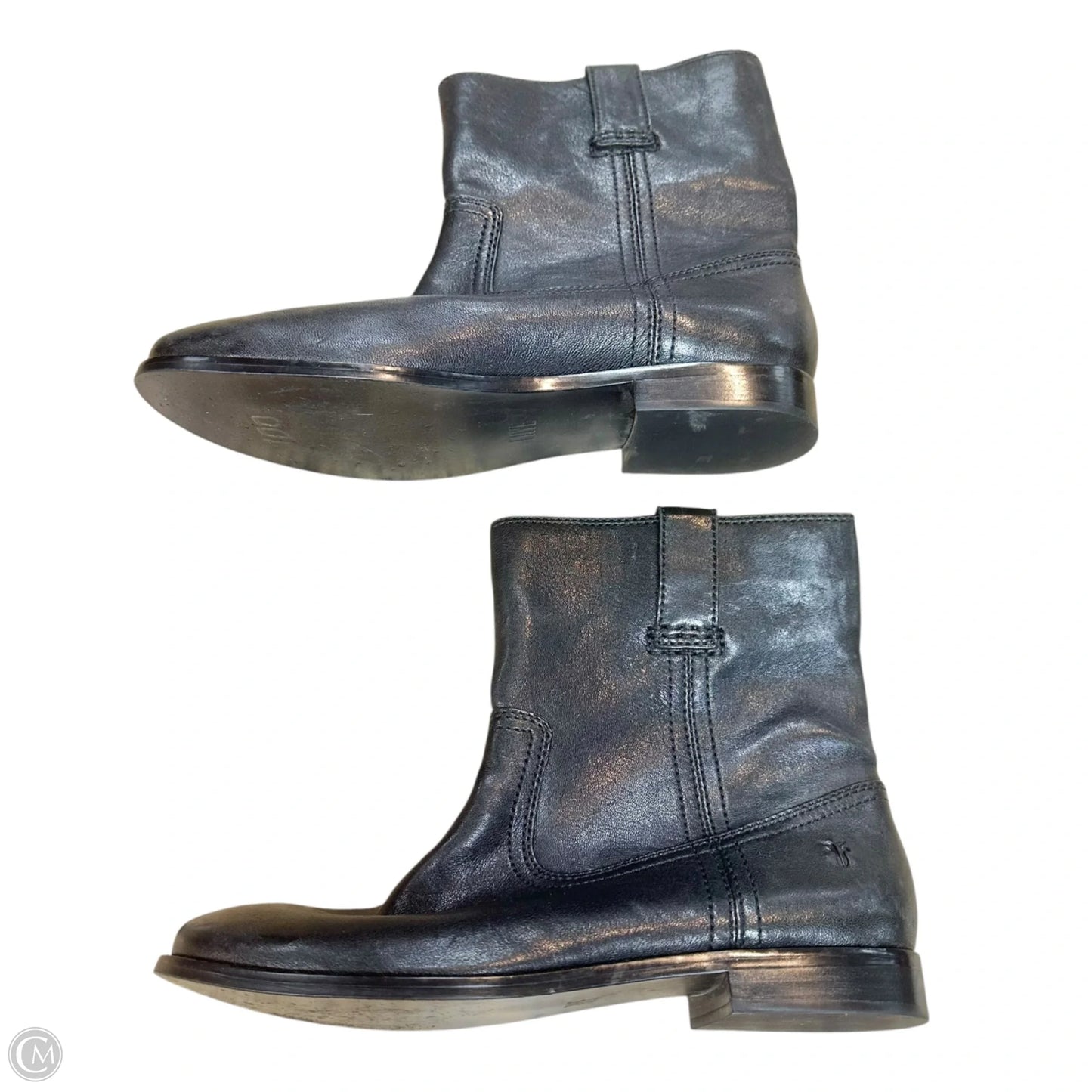Boots Designer By Frye In Black, Size: 8