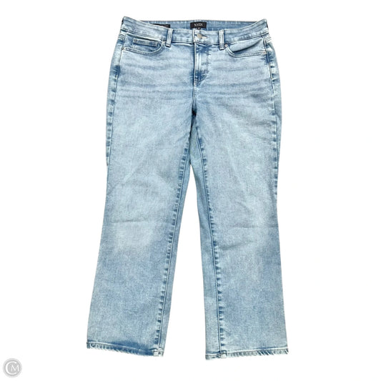 Jeans Straight By Not Your Daughters Jeans In Blue Denim, Size: 10