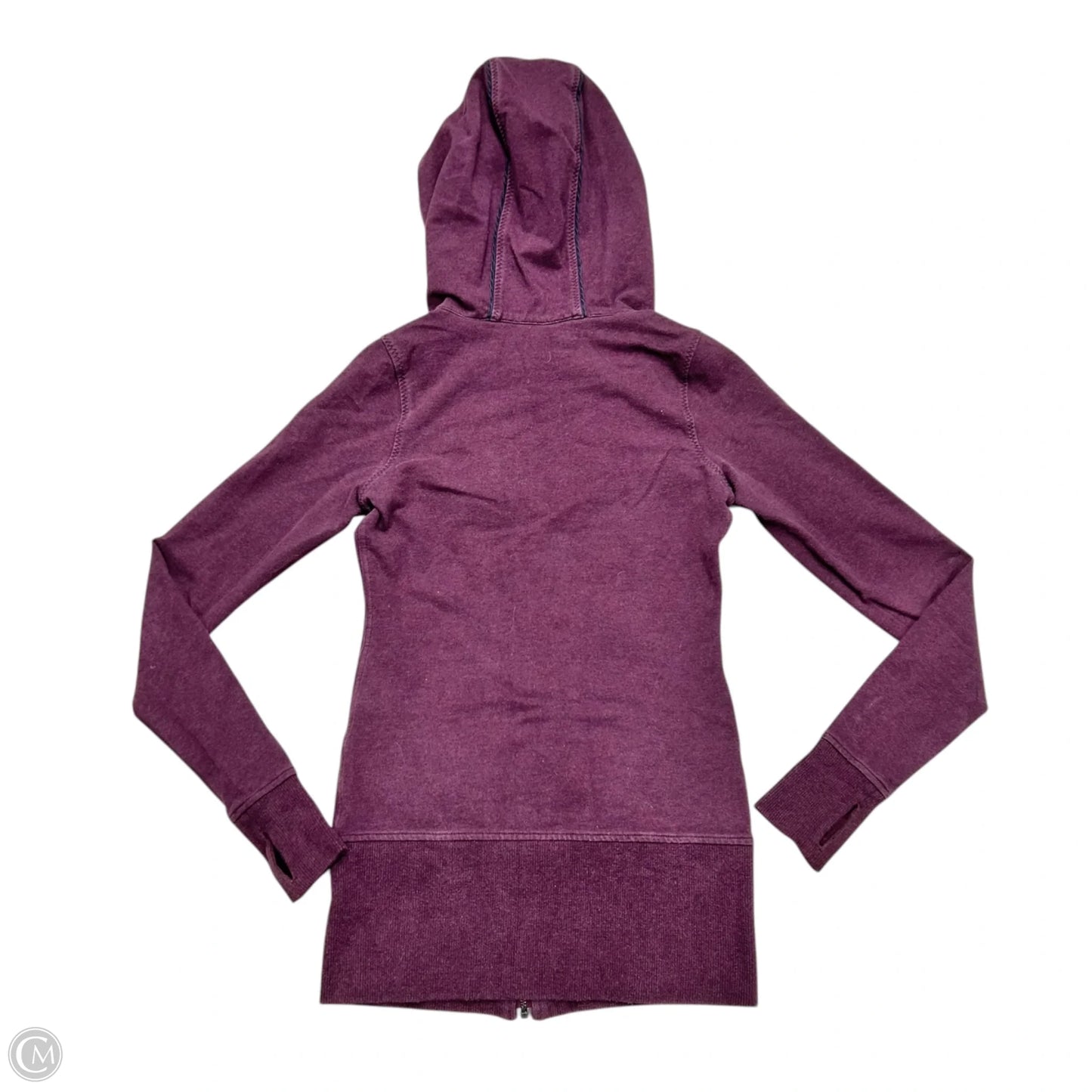 Athletic Jacket By Lululemon In Purple, Size: S