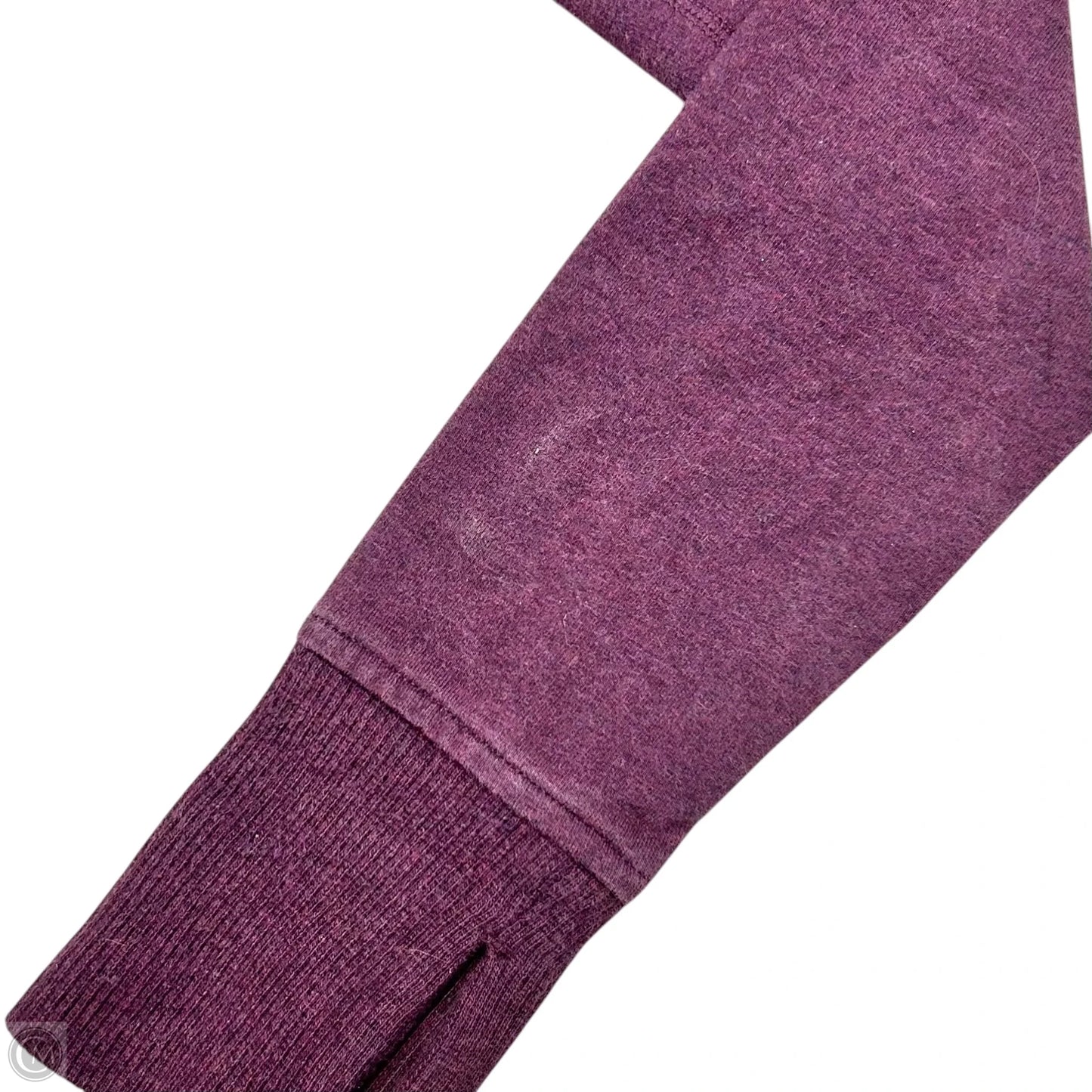 Athletic Jacket By Lululemon In Purple, Size: S
