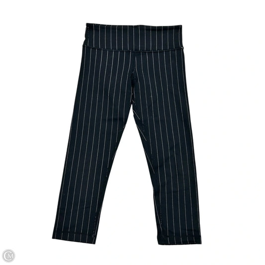 Athletic Leggings Capris By Lululemon In Black & White, Size: S