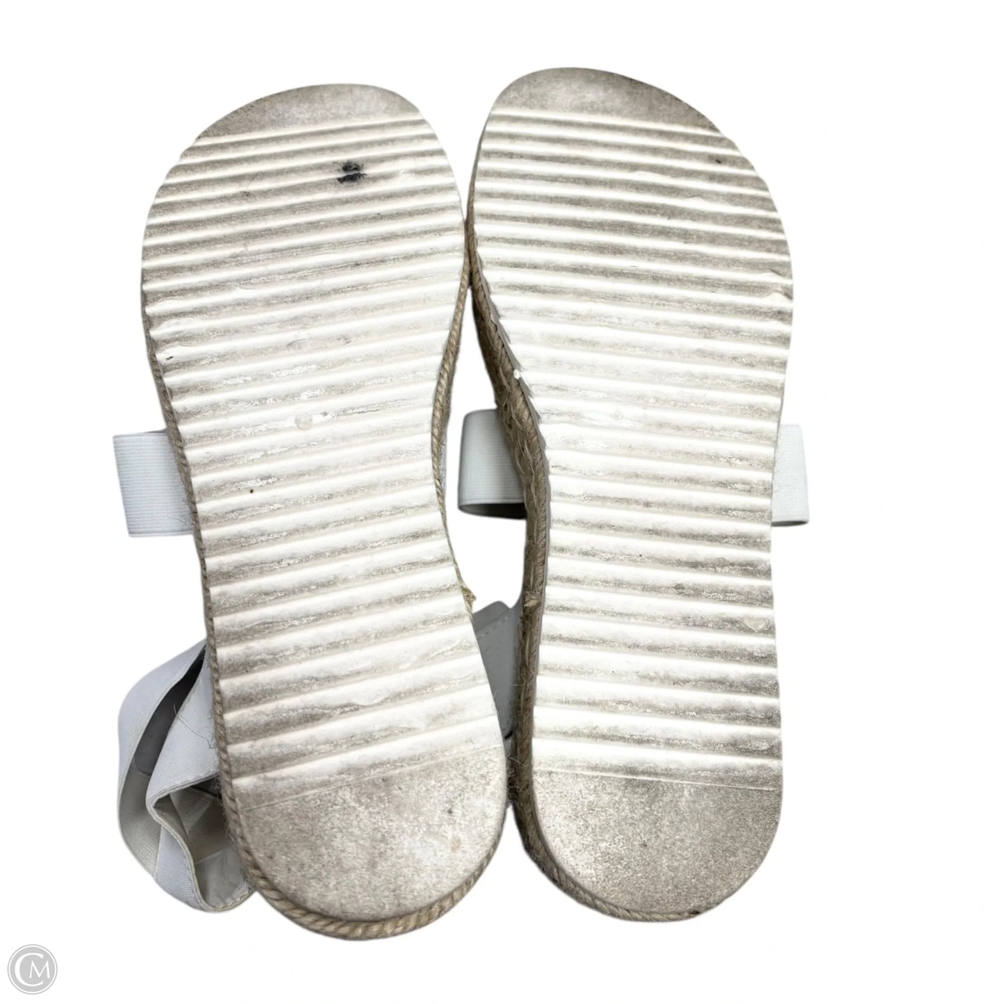 Sandals Flats By Steve Madden In White, Size: 9