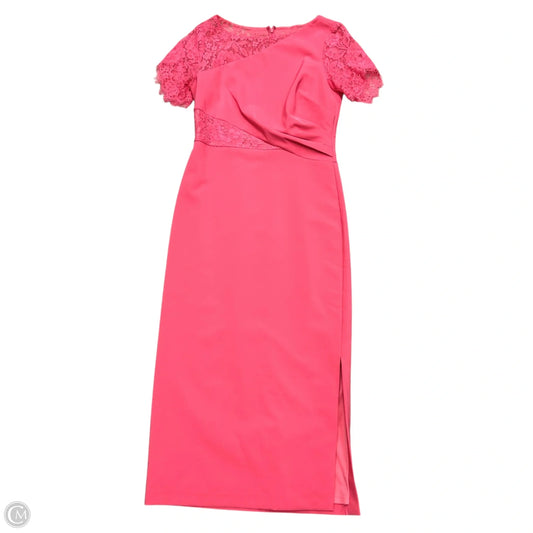 Dress Party Midi By Js Collections In Pink, Size: Xs
