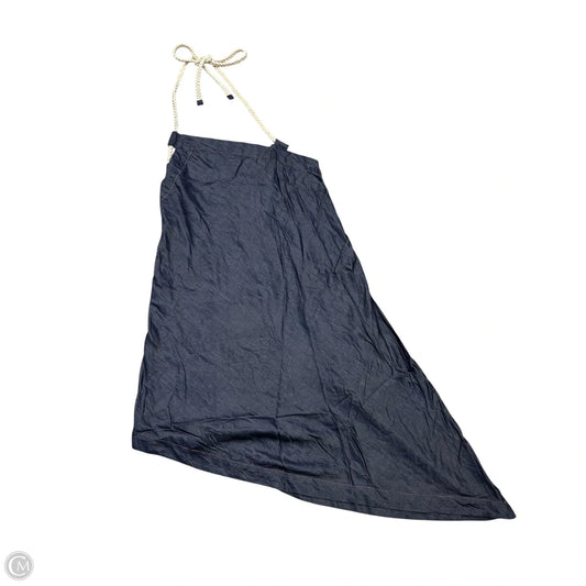 Dress Casual Midi By Letueke In Blue Denim, Size: L