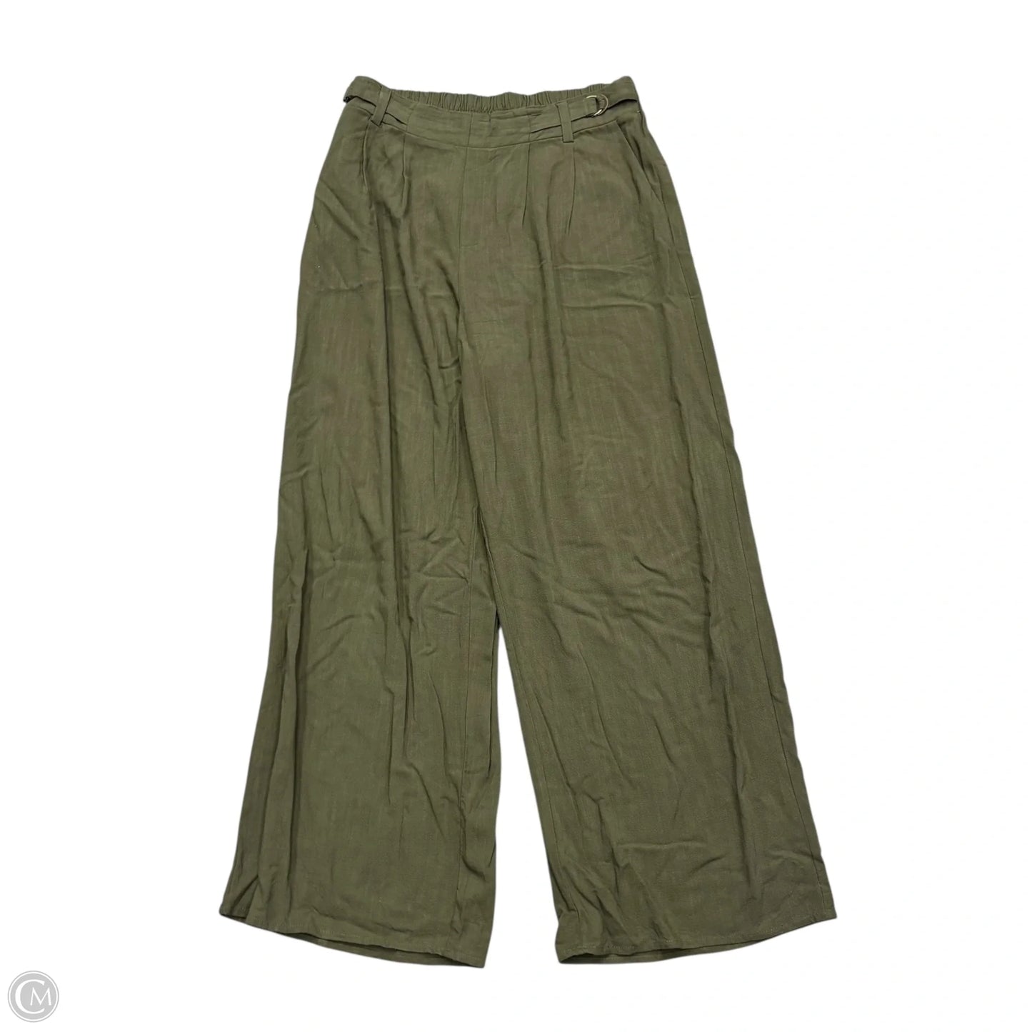 Pants Wide Leg By Sienna Sky In Green, Size: L