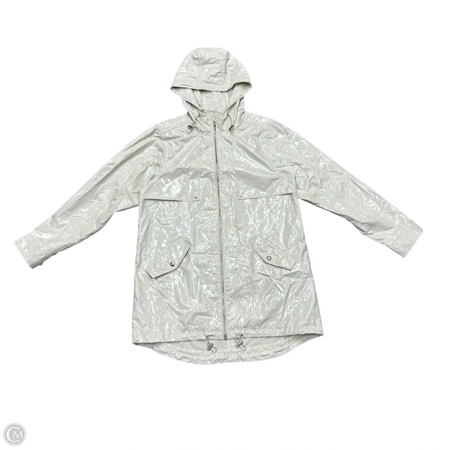 Jacket Windbreaker By Blanknyc In Cream, Size: M