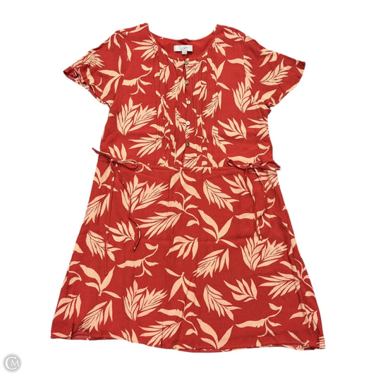 Dress Casual Short By Loft In Orange, Size: L