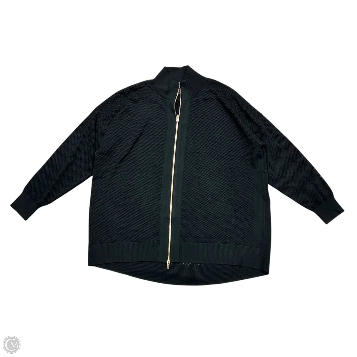 Jacket Shirt By Alexa In Black, Size: 4x