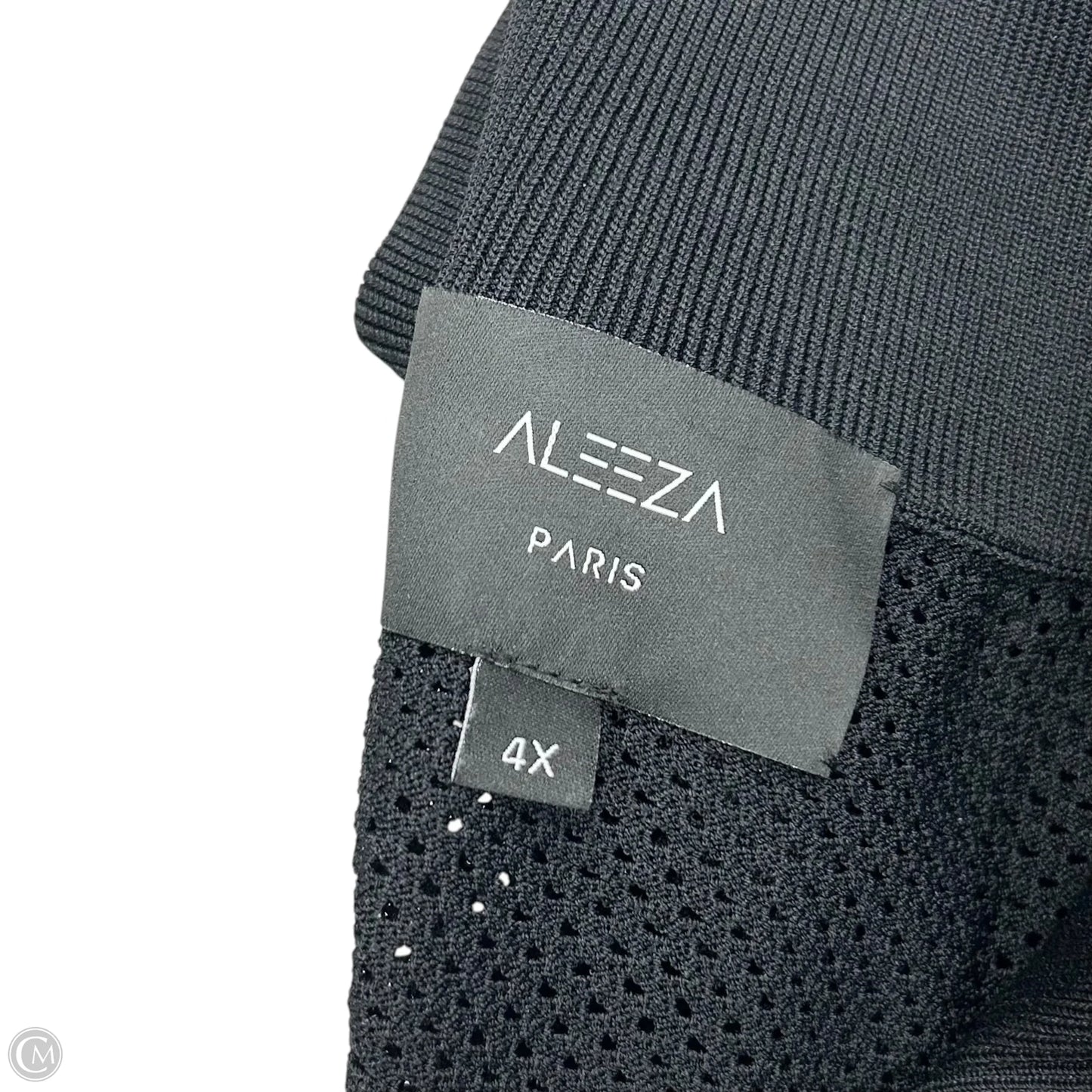 Jacket Shirt By Alexa In Black, Size: 4x