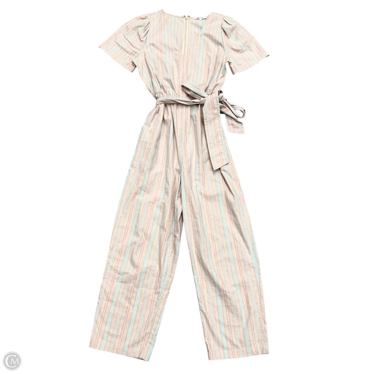 Jumpsuit By Madewell In Blue & Pink, Size: M