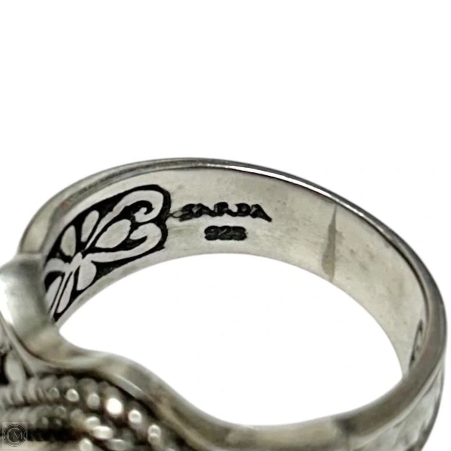 Ring Sterling Silver By Sarda, Size: 7