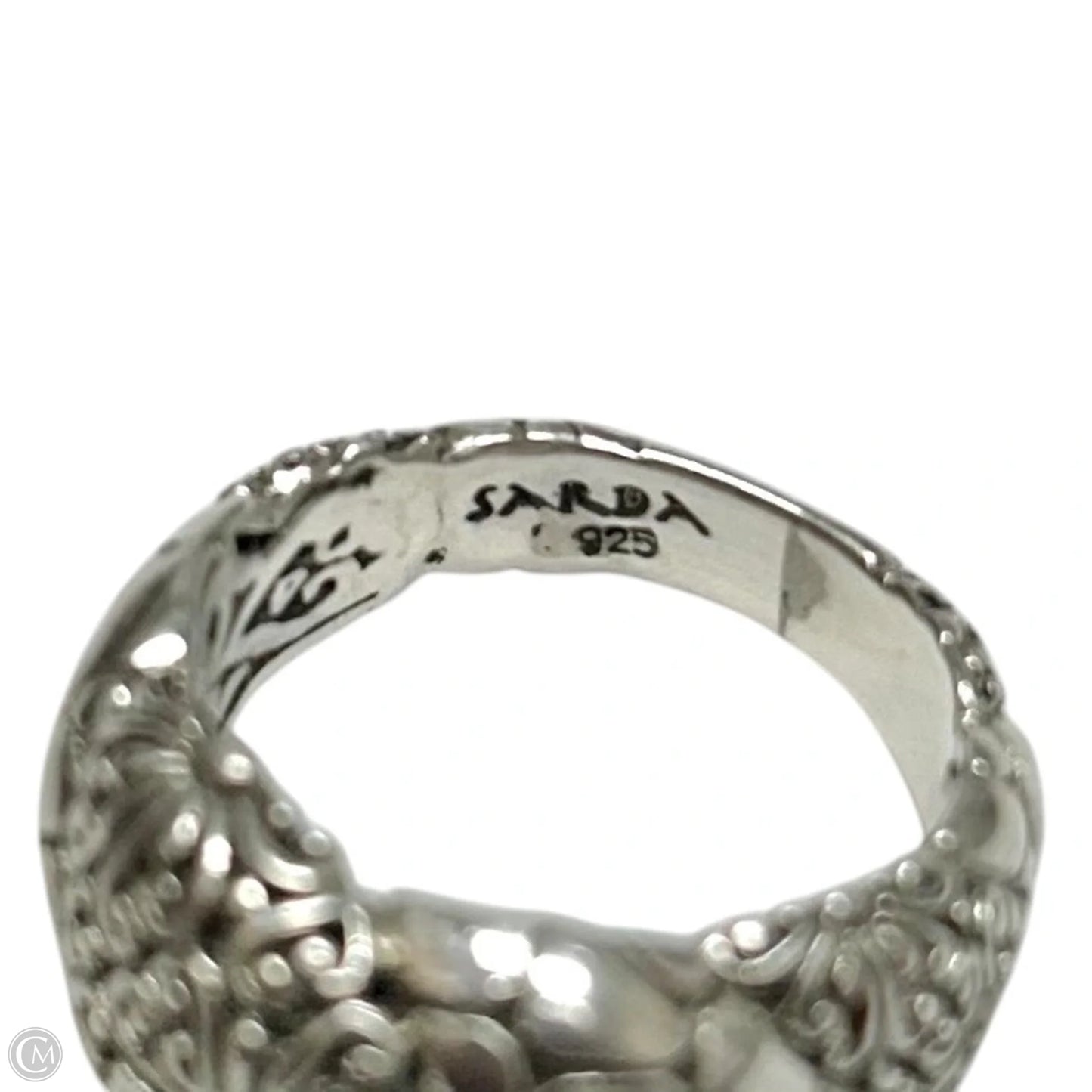 Ring Sterling Silver By Sarda, Size: 7