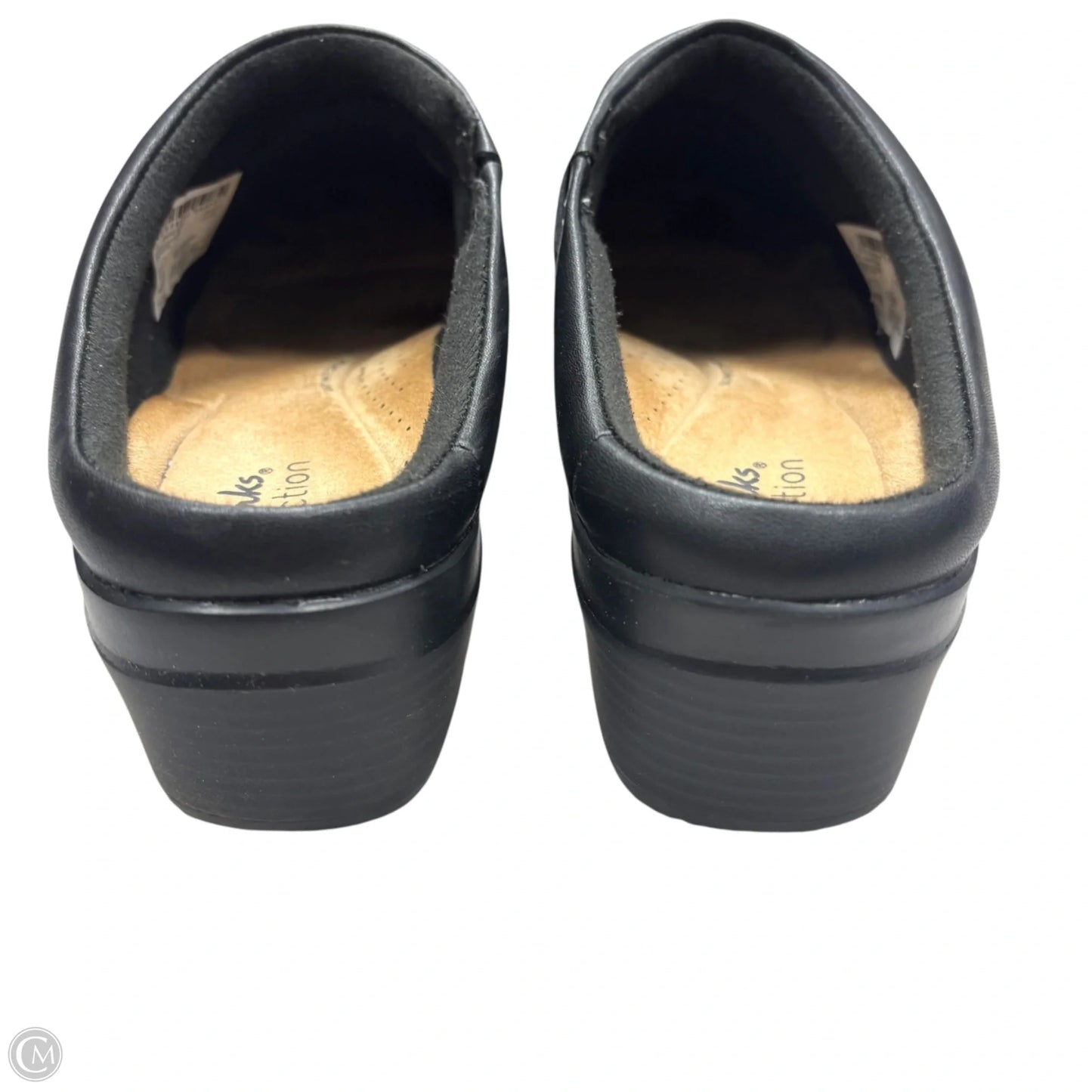 Shoes Flats By Clarks In Black, Size: 9